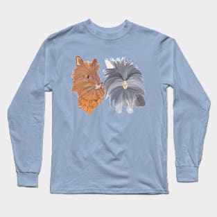 LIONHEAD RABBIT COUPLE Long Sleeve T-Shirt